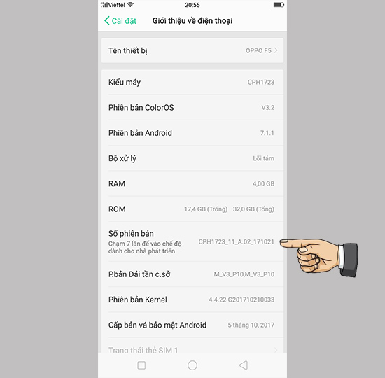 Kích hoạt tính năng